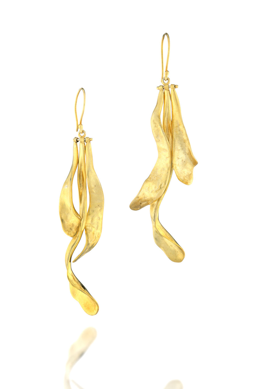 Dune Dangler Earrings in 18K Gold plating