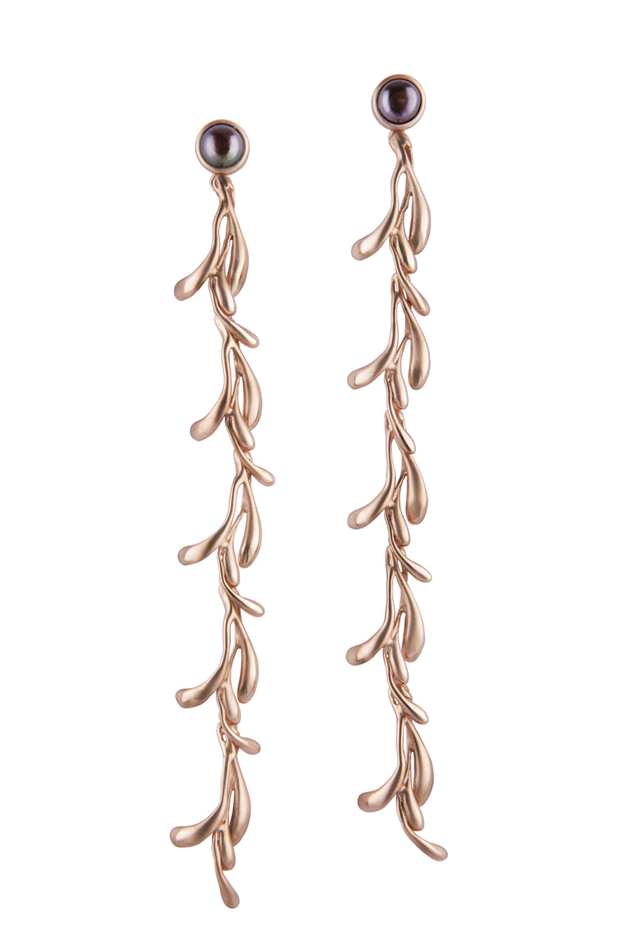 Mala Earrings- Rosegold