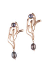 Radha Earrings- Rosegold