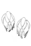 Ribbon Large Hoop Earrings