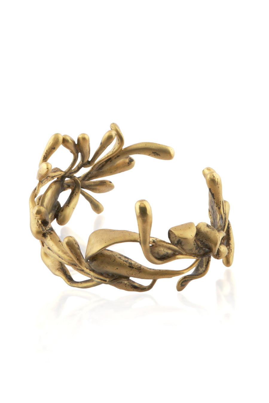 ManifestDesign - Sprout Cuff - Anti. Goldplate