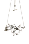 ManifestDesign - Sprout Necklace - Anti. Silverplate